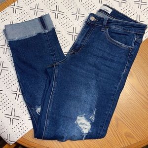 Vervet Straight Leg crop jeans